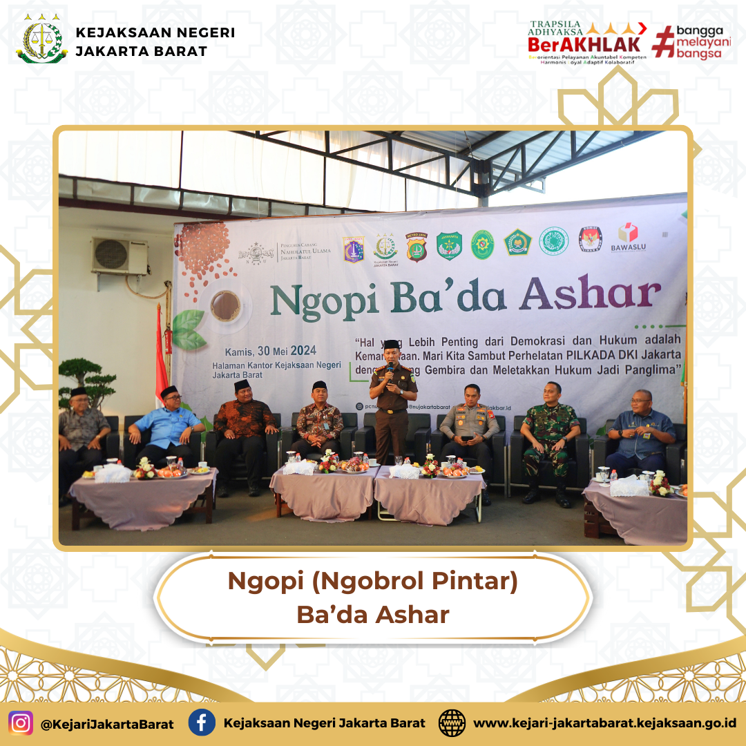 Ngopi Ba’da Ashar Acara Ngopi Ba’da Ashar