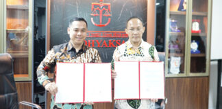 Penandatanganan Memorandum of Understanding (MoU) dengan Sekolah Tinggi Ilmu Hukum (STIH) Adhyaksa